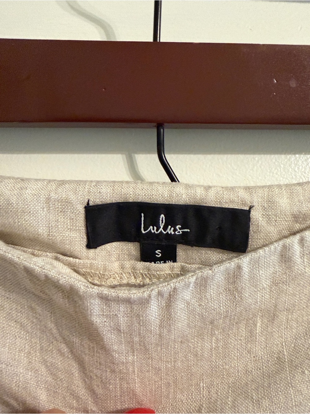 Lulu's Cream Two-Piece Midi Skirt Set with Side Slit - Picture 7 of 7